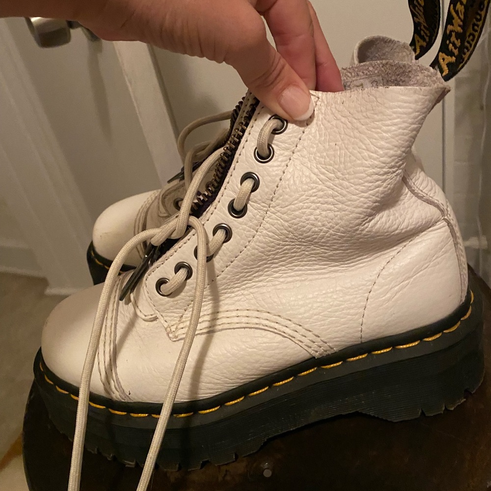 Dr. Martin platform boots - size 6